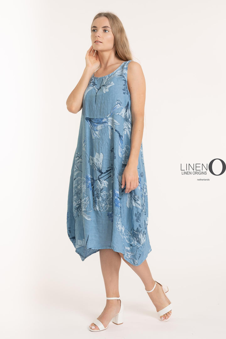 French Linen Shift Midi With Pockets - Breathable Naturals | Glam & Fame Clothing