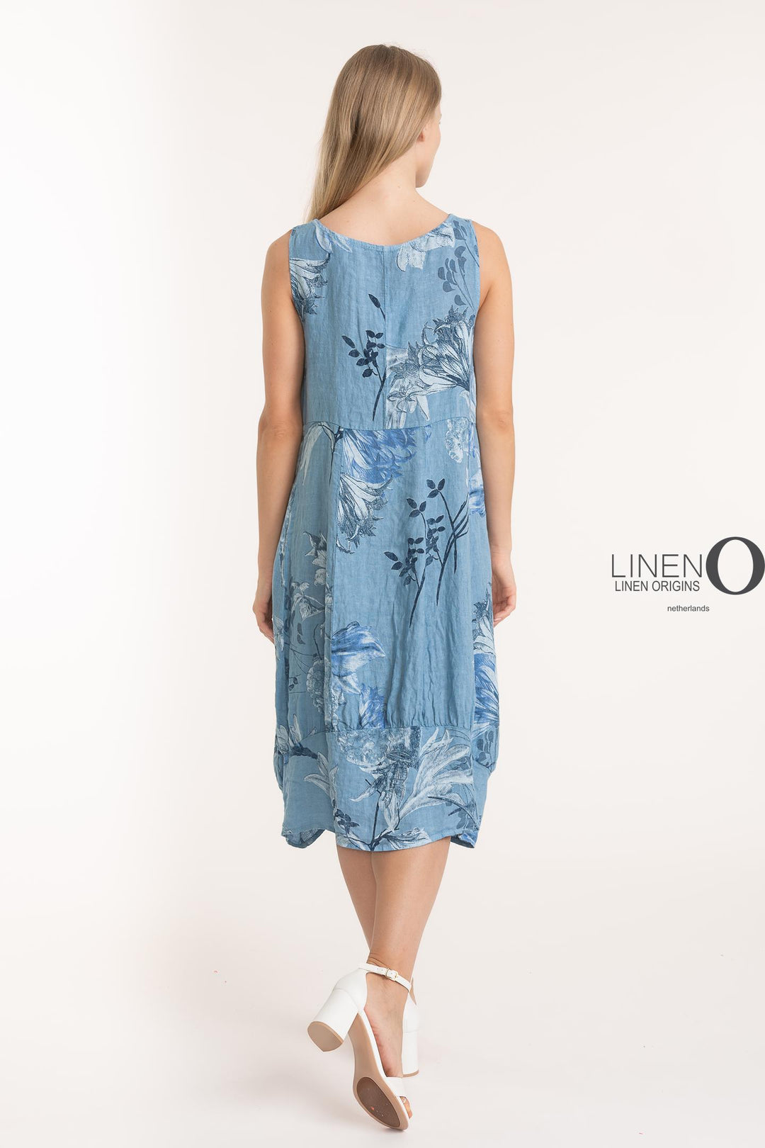 French Linen Shift Midi With Pockets - Breathable Naturals | Glam & Fame Clothing