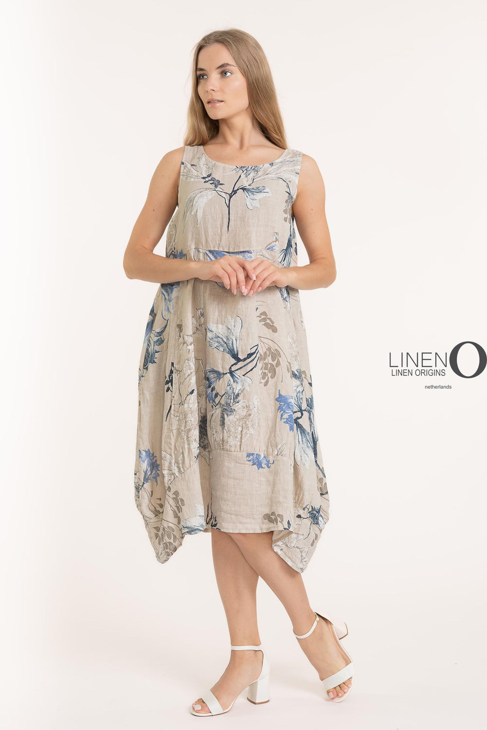 French Linen Shift Midi With Pockets - Breathable Naturals | Glam & Fame Clothing