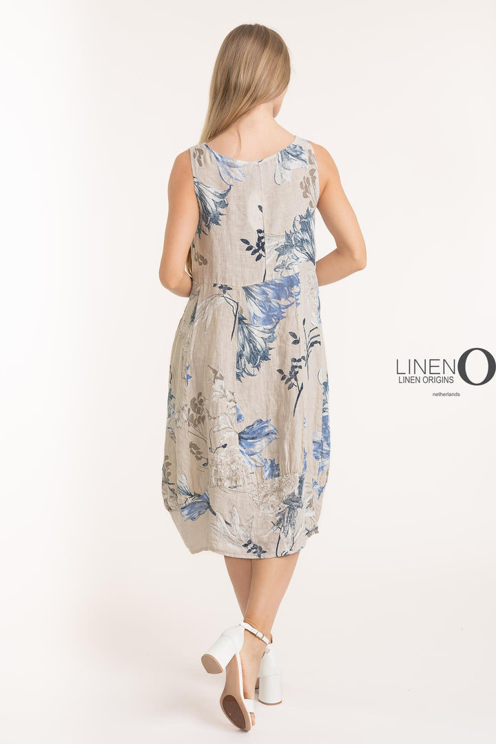 French Linen Shift Midi With Pockets - Breathable Naturals | Glam & Fame Clothing