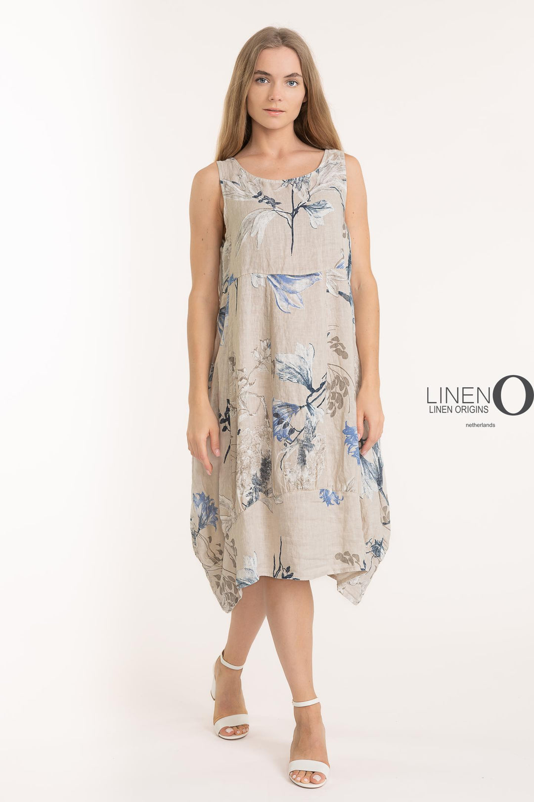French Linen Shift Midi With Pockets - Breathable Naturals | Glam & Fame Clothing