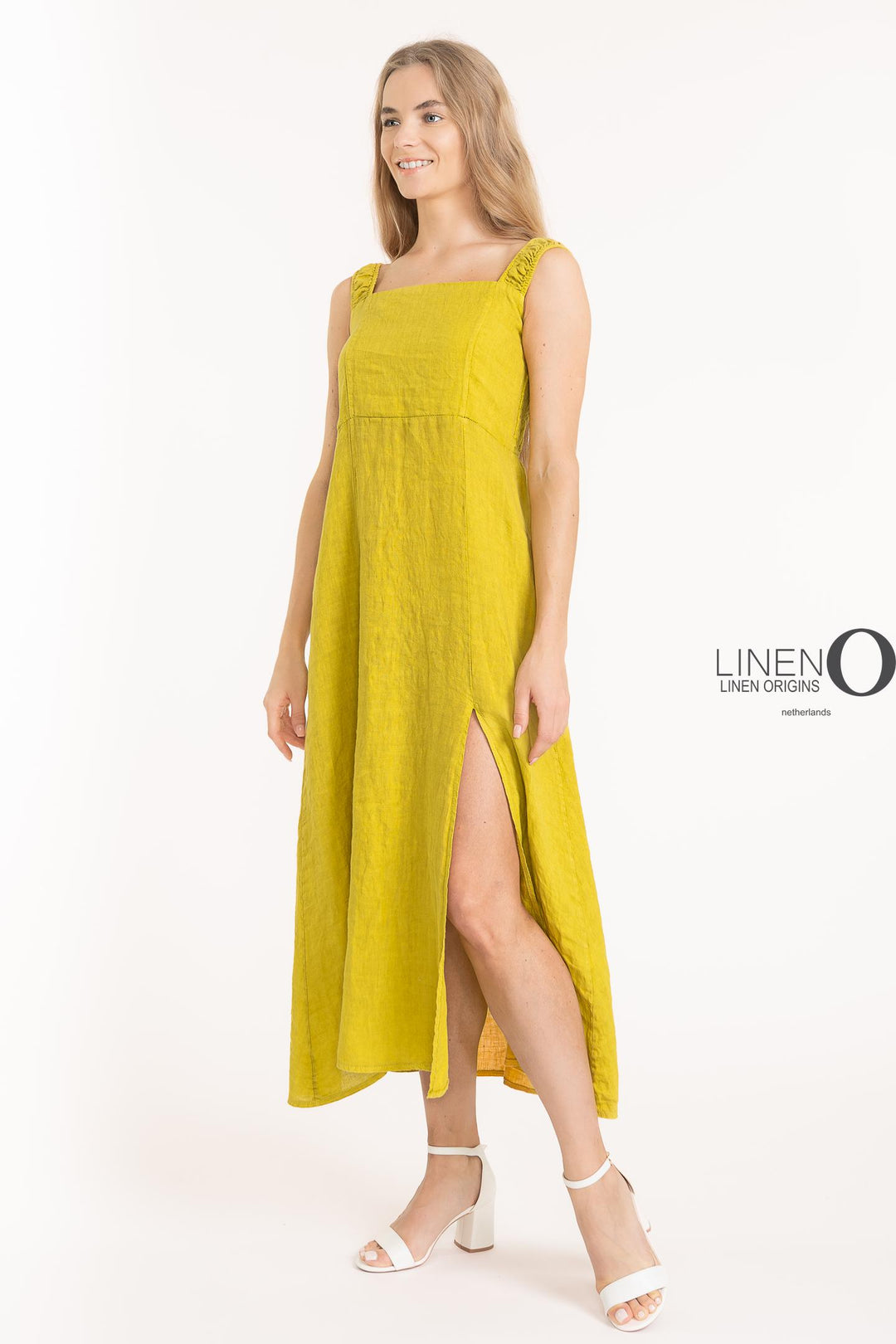 French Linen Dress Sundress - Breathable Naturals | Glam & Fame Clothing