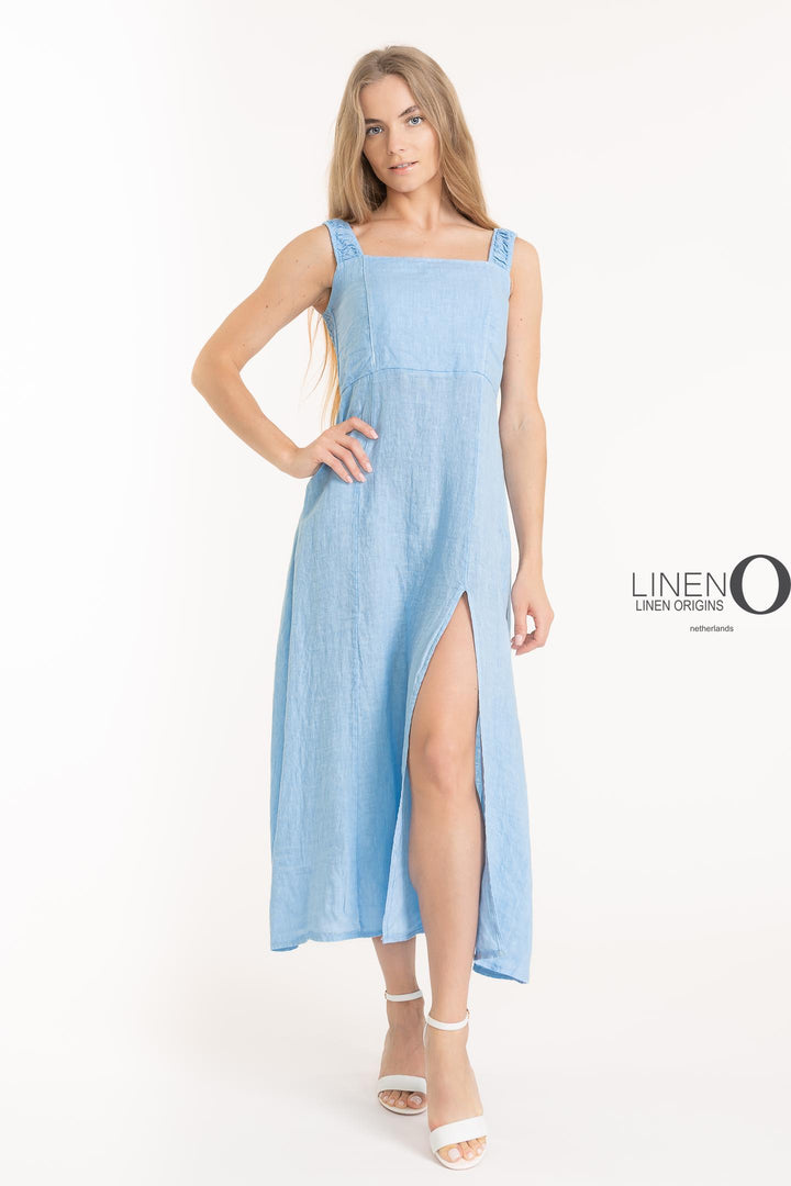 French Linen Dress Sundress - Breathable Naturals | Glam & Fame Clothing