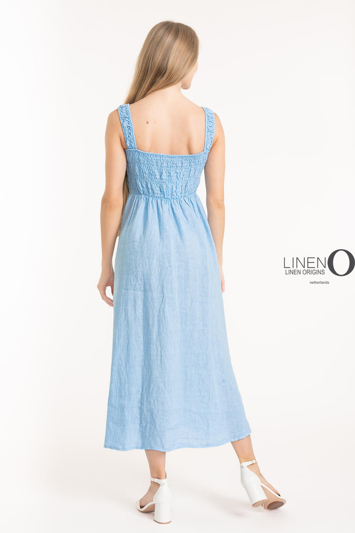 French Linen Dress Sundress - Breathable Naturals | Glam & Fame Clothing