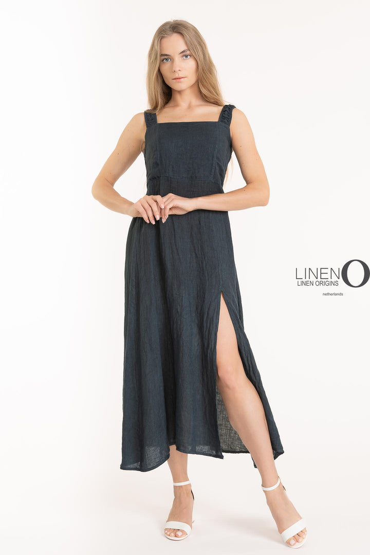 French Linen Dress Sundress - Breathable Naturals | Glam & Fame Clothing