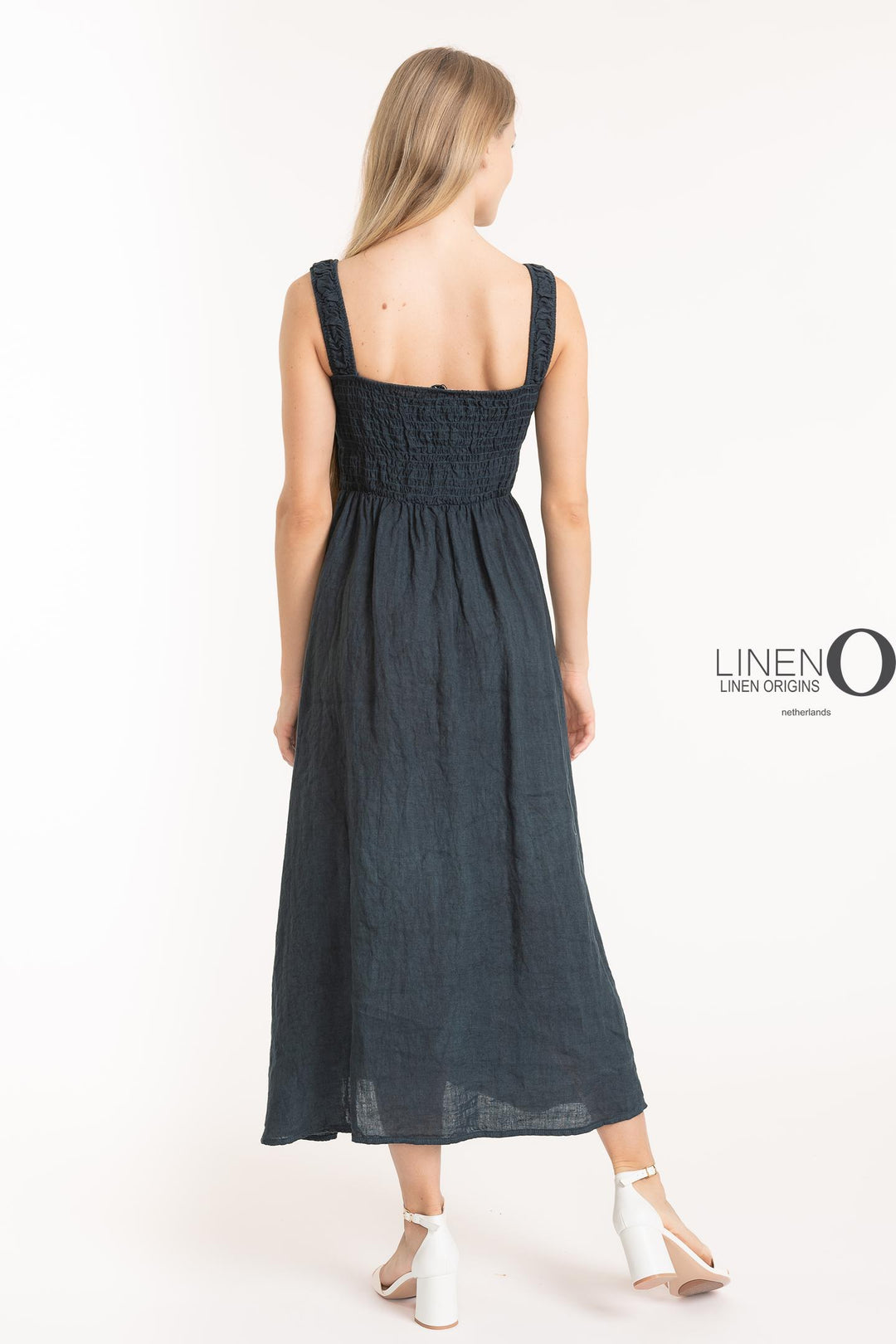 French Linen Dress Sundress - Breathable Naturals | Glam & Fame Clothing