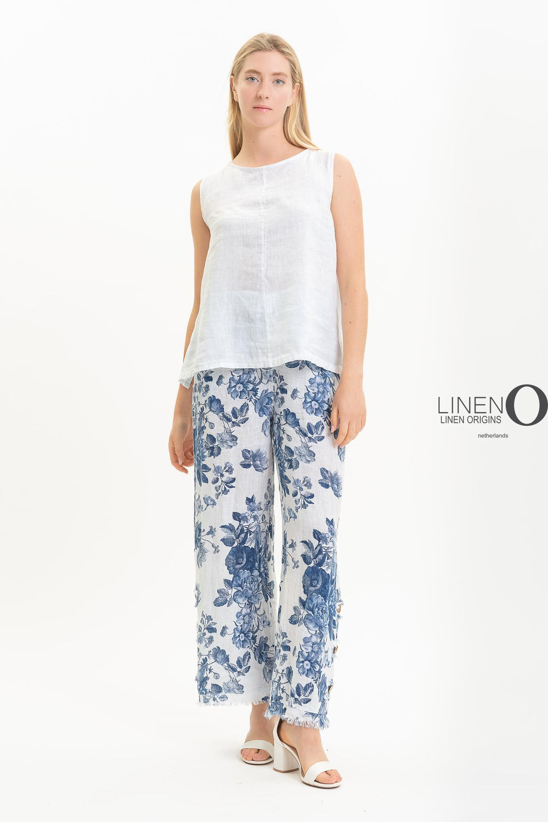 French Linen Top - Breathable Naturals | Glam & Fame Clothing
