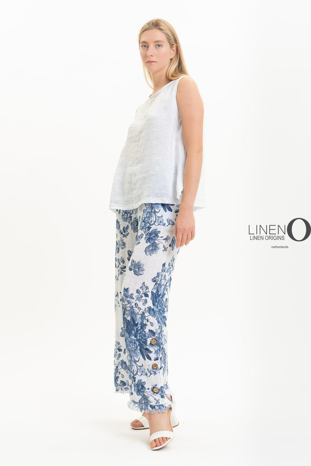 French Linen Top - Breathable Naturals | Glam & Fame Clothing