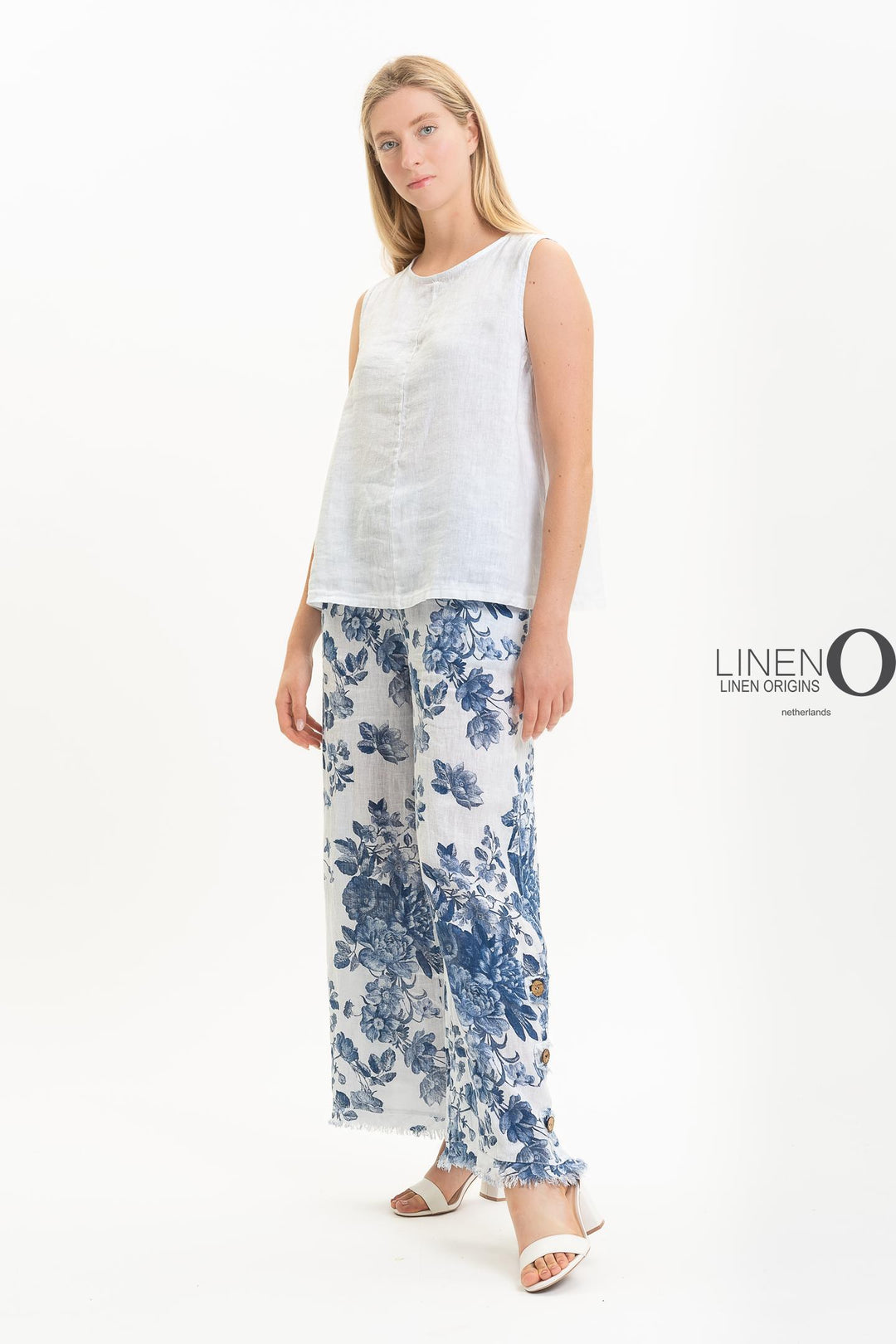 French Linen Top - Breathable Naturals | Glam & Fame Clothing