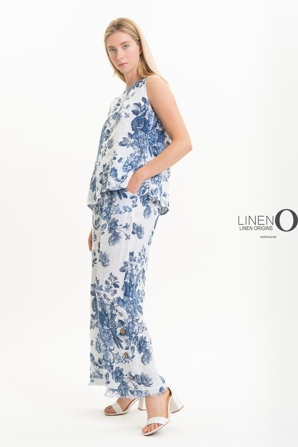 French Linen Top - Breathable Naturals | Glam & Fame Clothing