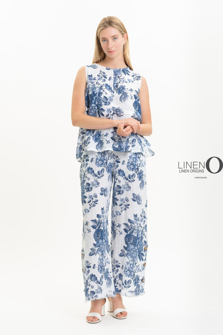 French Linen Top - Breathable Naturals | Glam & Fame Clothing