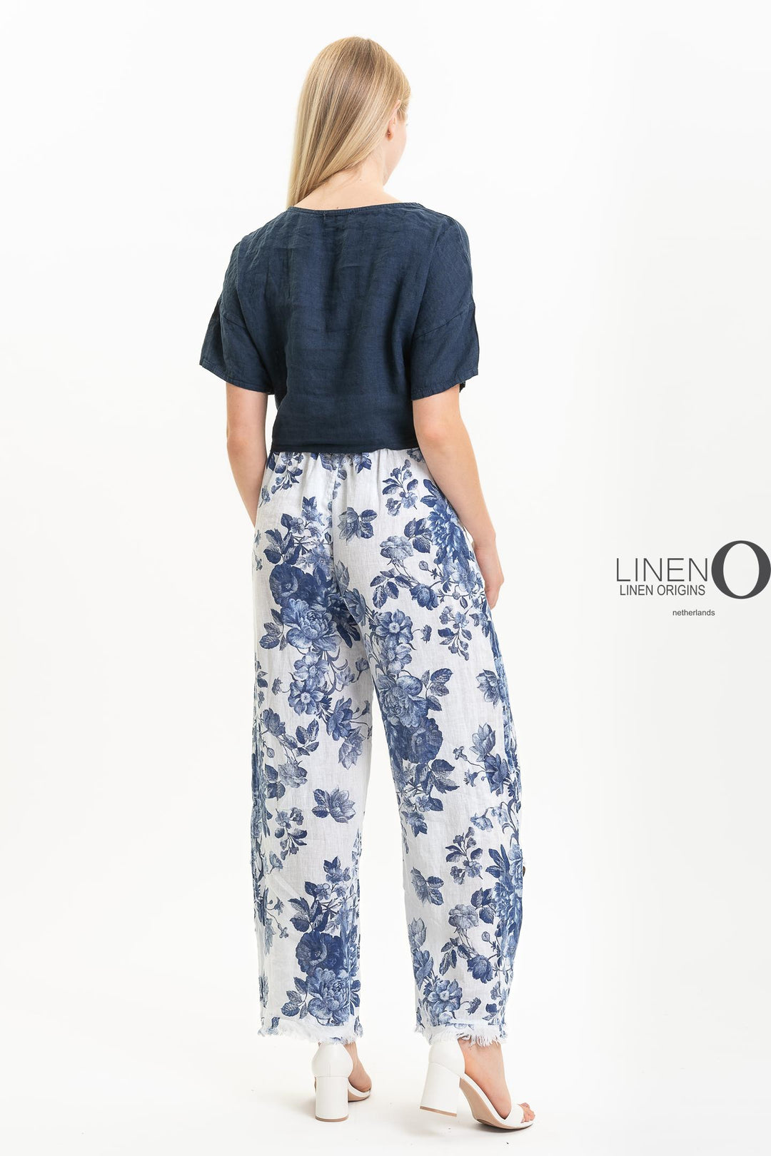 French Linen Crop Top - Breathable Naturals | Glam & Fame Clothing