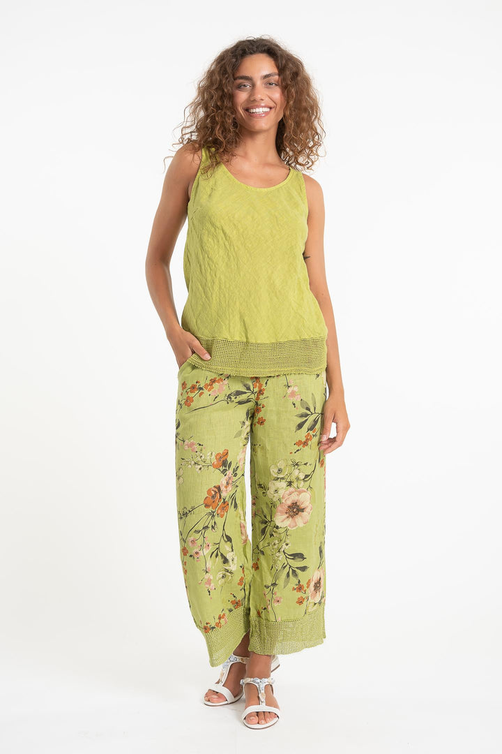 French Linen Shell Textured Accent