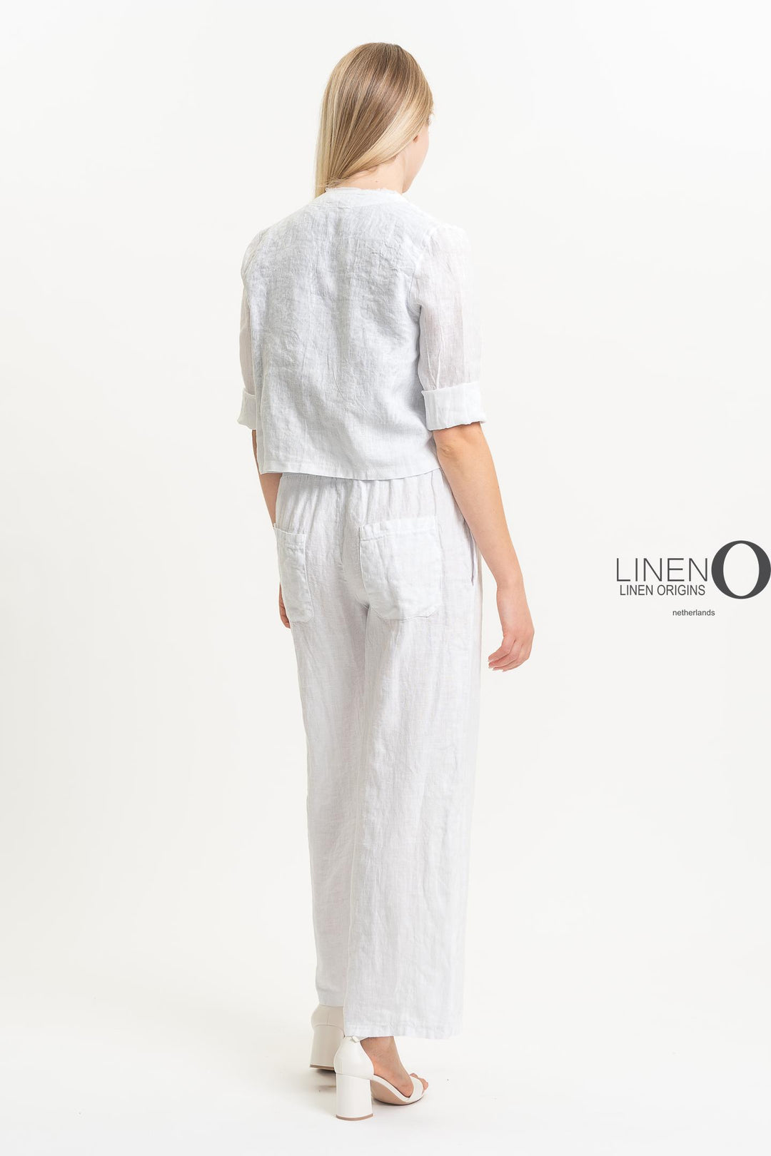 French Linen Jacket Heavy Linen - Breathable Naturals | Glam & Fame Clothing