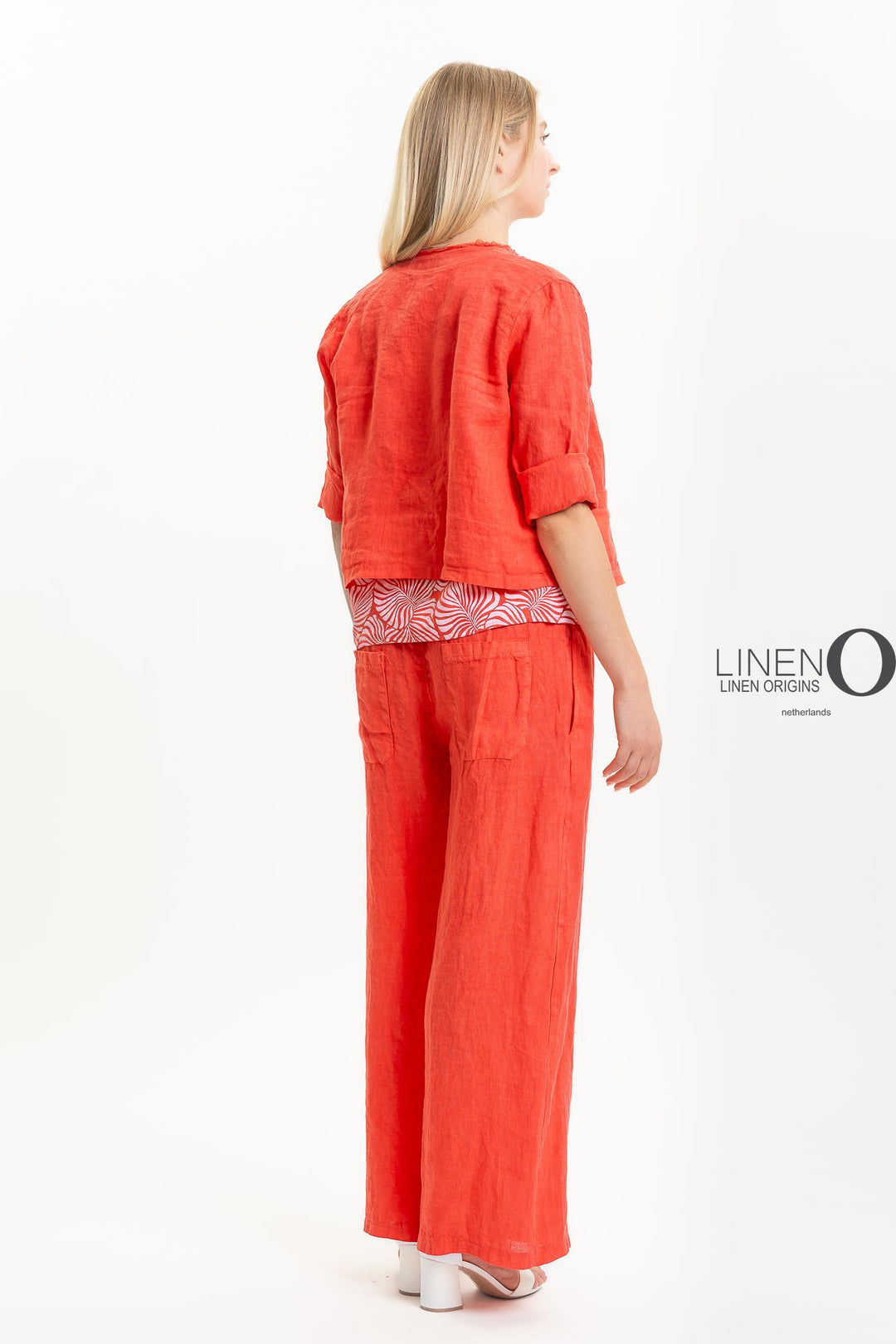 French Linen Jacket Heavy Linen - Breathable Naturals | Glam & Fame Clothing