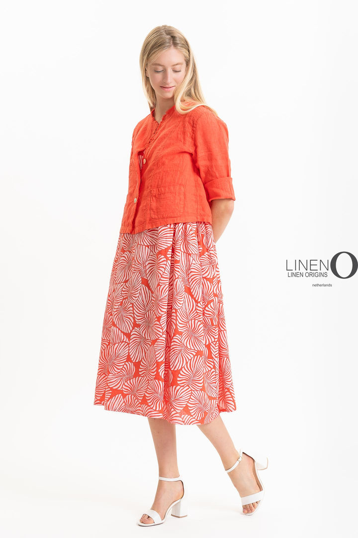 French Linen Jacket Heavy Linen - Breathable Naturals | Glam & Fame Clothing