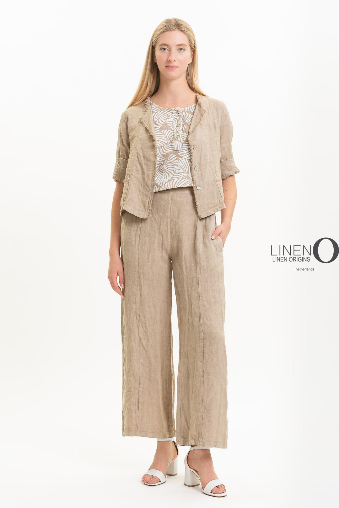 French Linen Jacket Heavy Linen