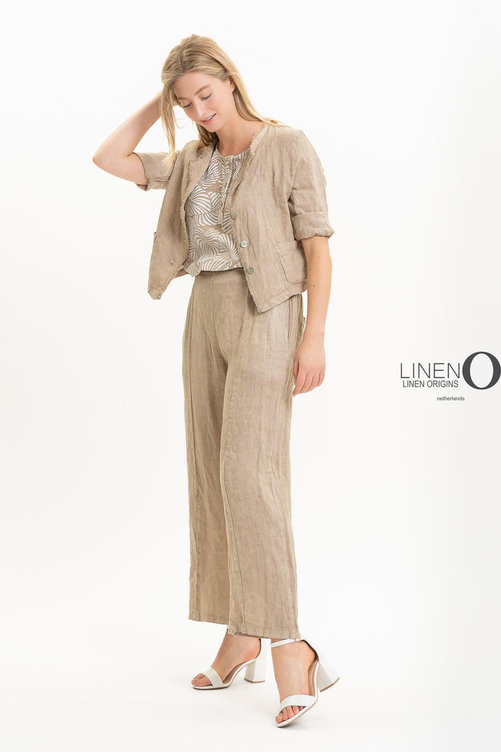 French Linen Jacket Heavy Linen