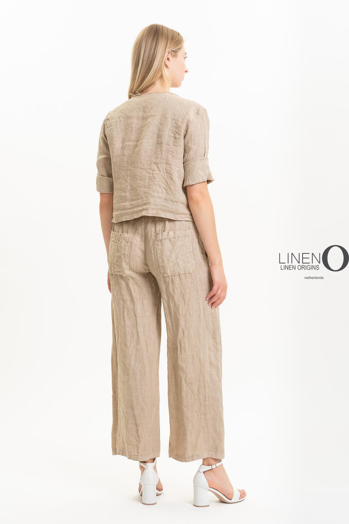 French Linen Jacket Heavy Linen