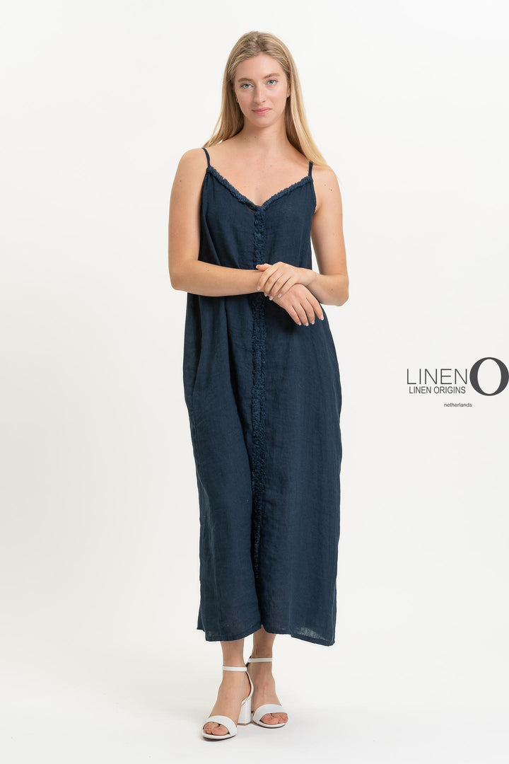 French Linen Dress Sundress - Breathable Naturals | Glam & Fame Clothing
