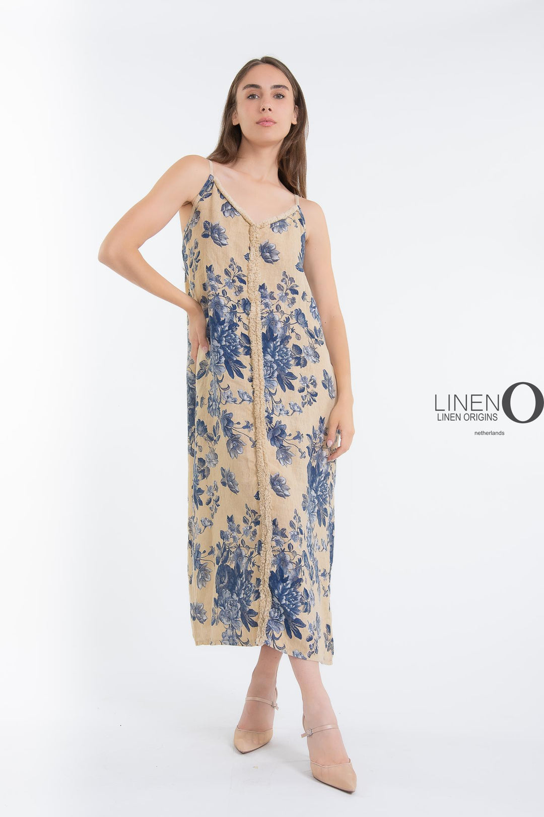 French Linen Dress Sundress - Breathable Naturals | Glam & Fame Clothing