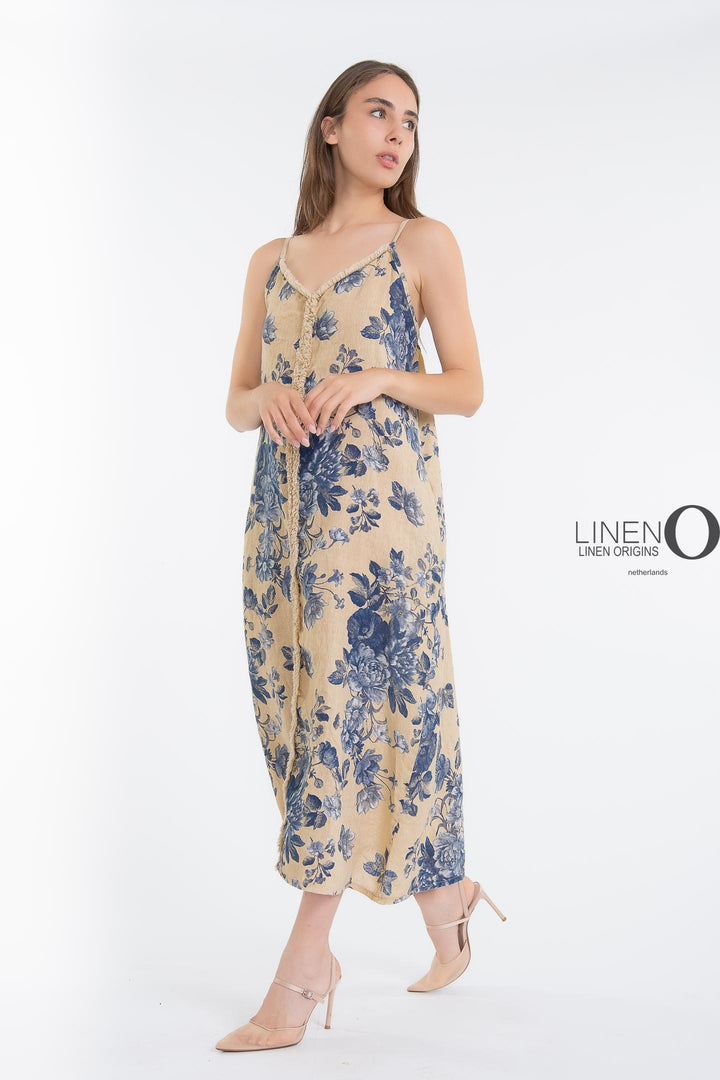French Linen Dress Sundress - Breathable Naturals | Glam & Fame Clothing