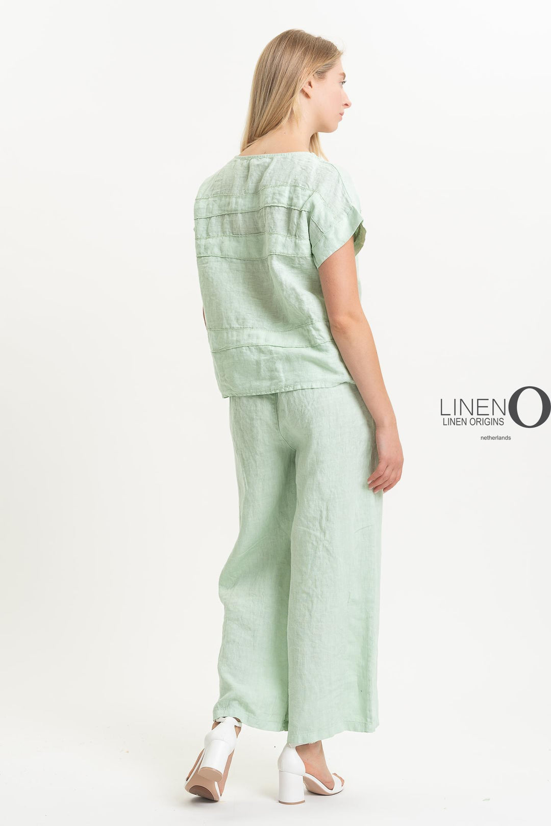 French Linen Top - Breathable Naturals | Glam & Fame Clothing