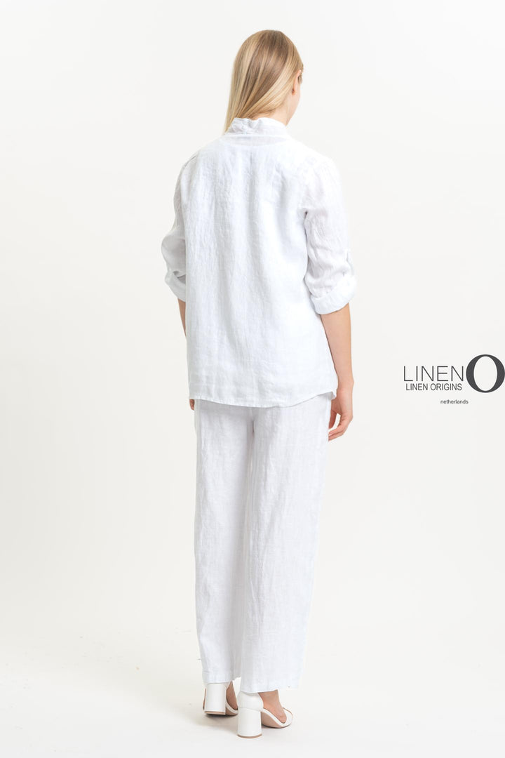 Premium French Linen Cardi with Pockets