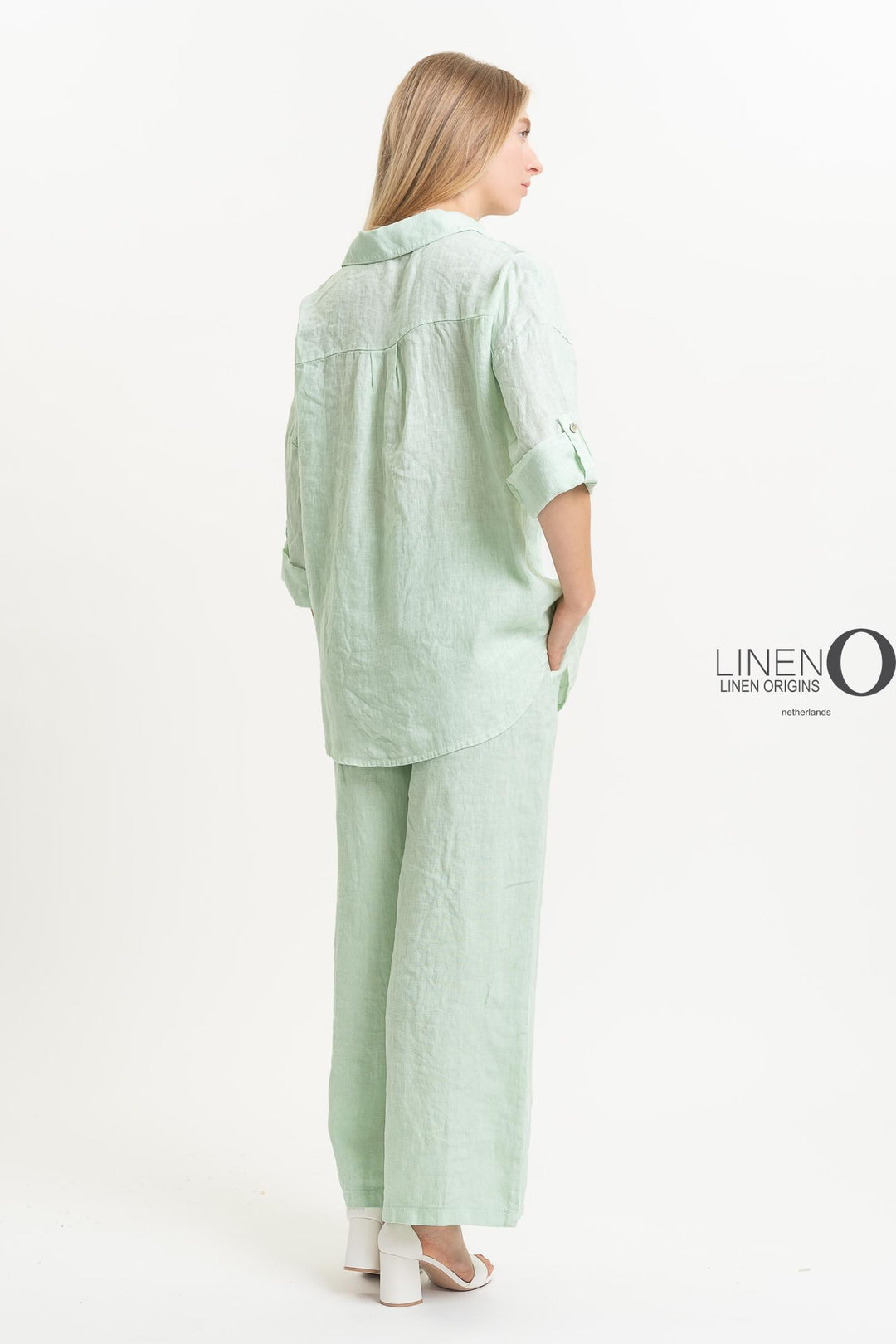 French Linen Shirt - Breathable Naturals | Glam & Fame Clothing