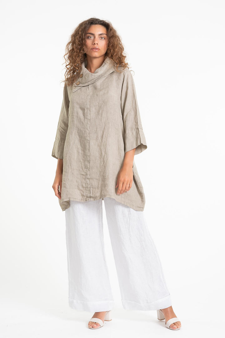 French Linen Sailor Tunic