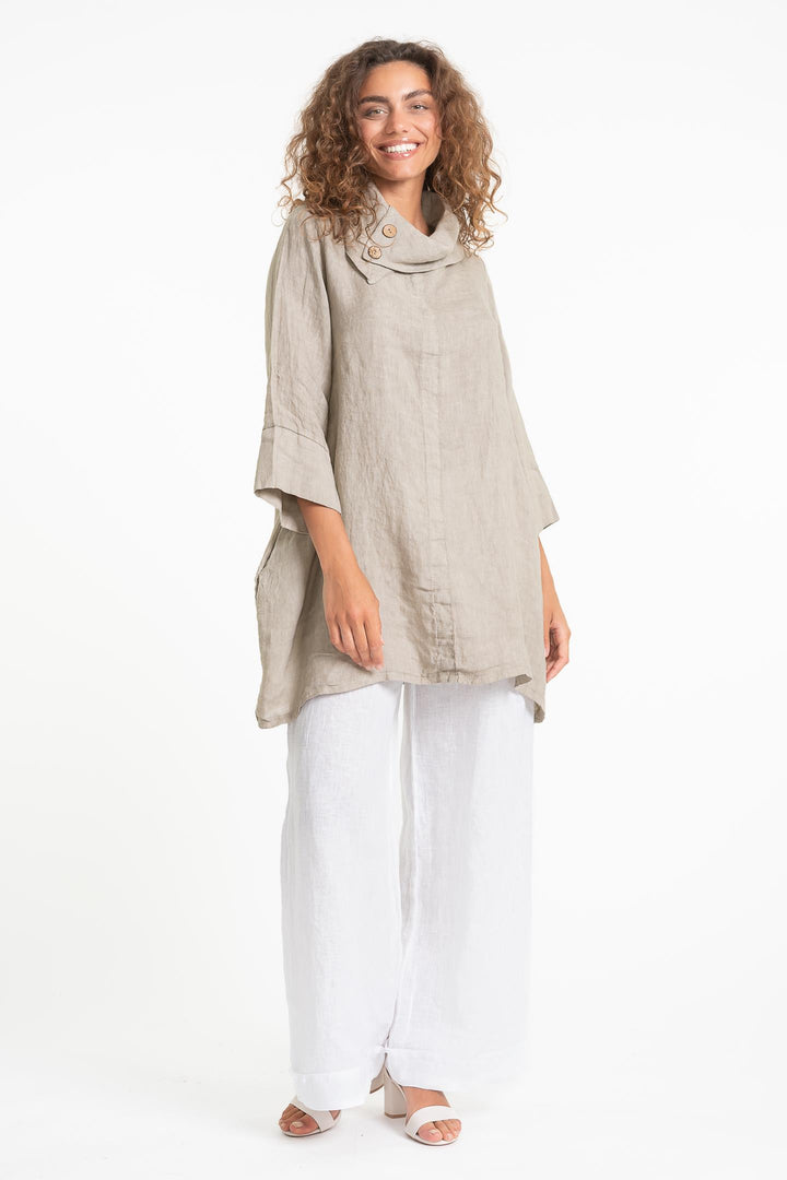 French Linen Sailor Tunic