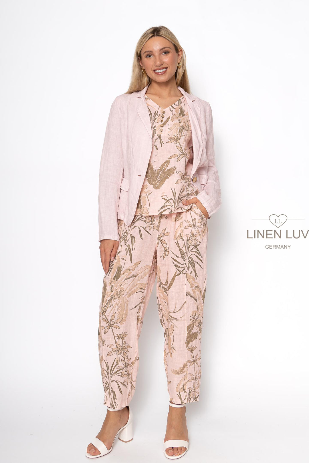 French Linen Blazer