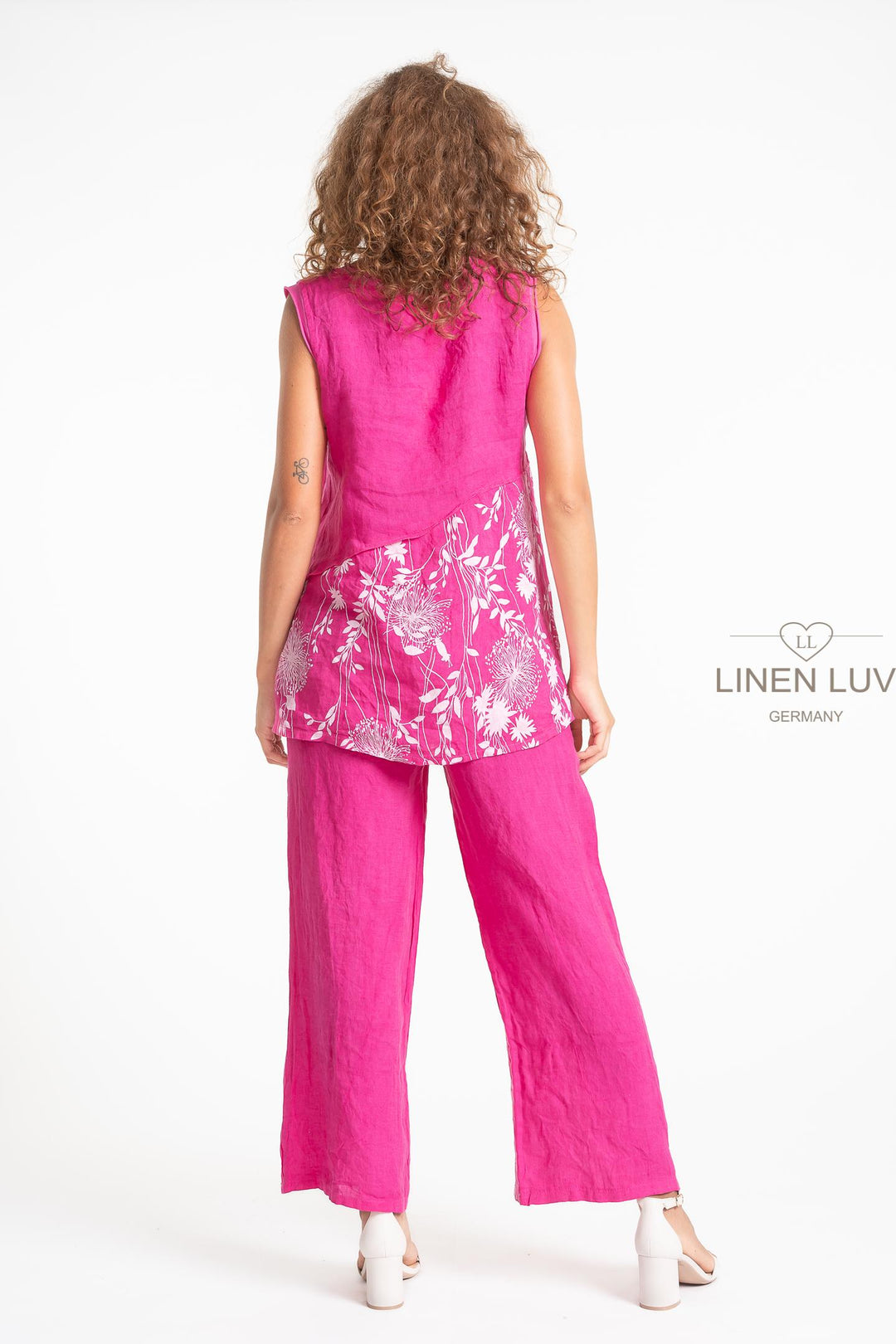 French Linen Holiday Blouse - Breathable Naturals | Glam & Fame Clothing