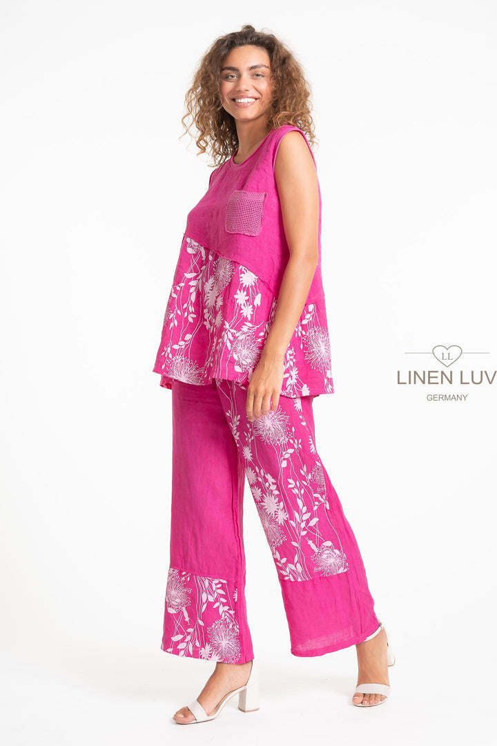 French Linen Holiday Blouse - Breathable Naturals | Glam & Fame Clothing