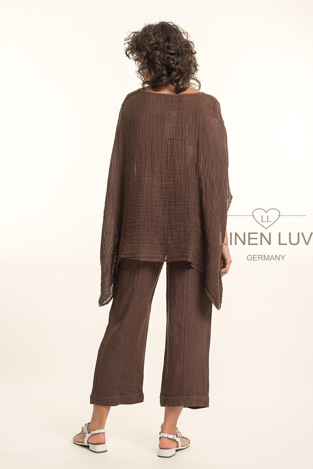 Belgian Linen Layering Cover Up - Breathable Naturals | Glam & Fame Clothing