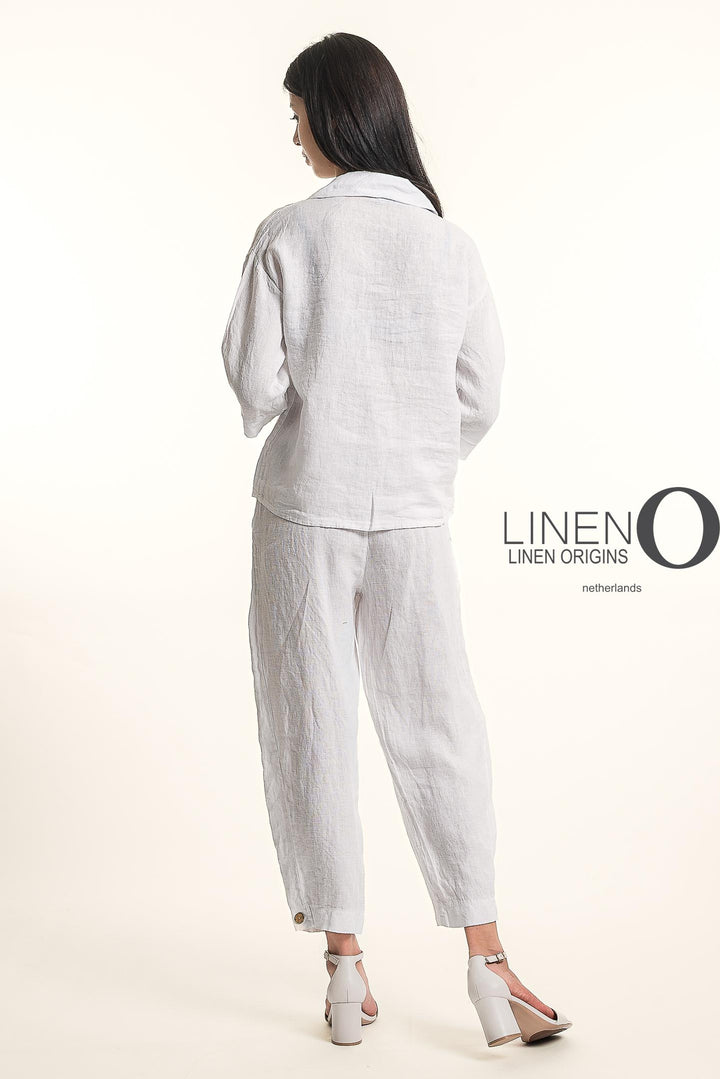 French Linen Classic Nautical Shirt