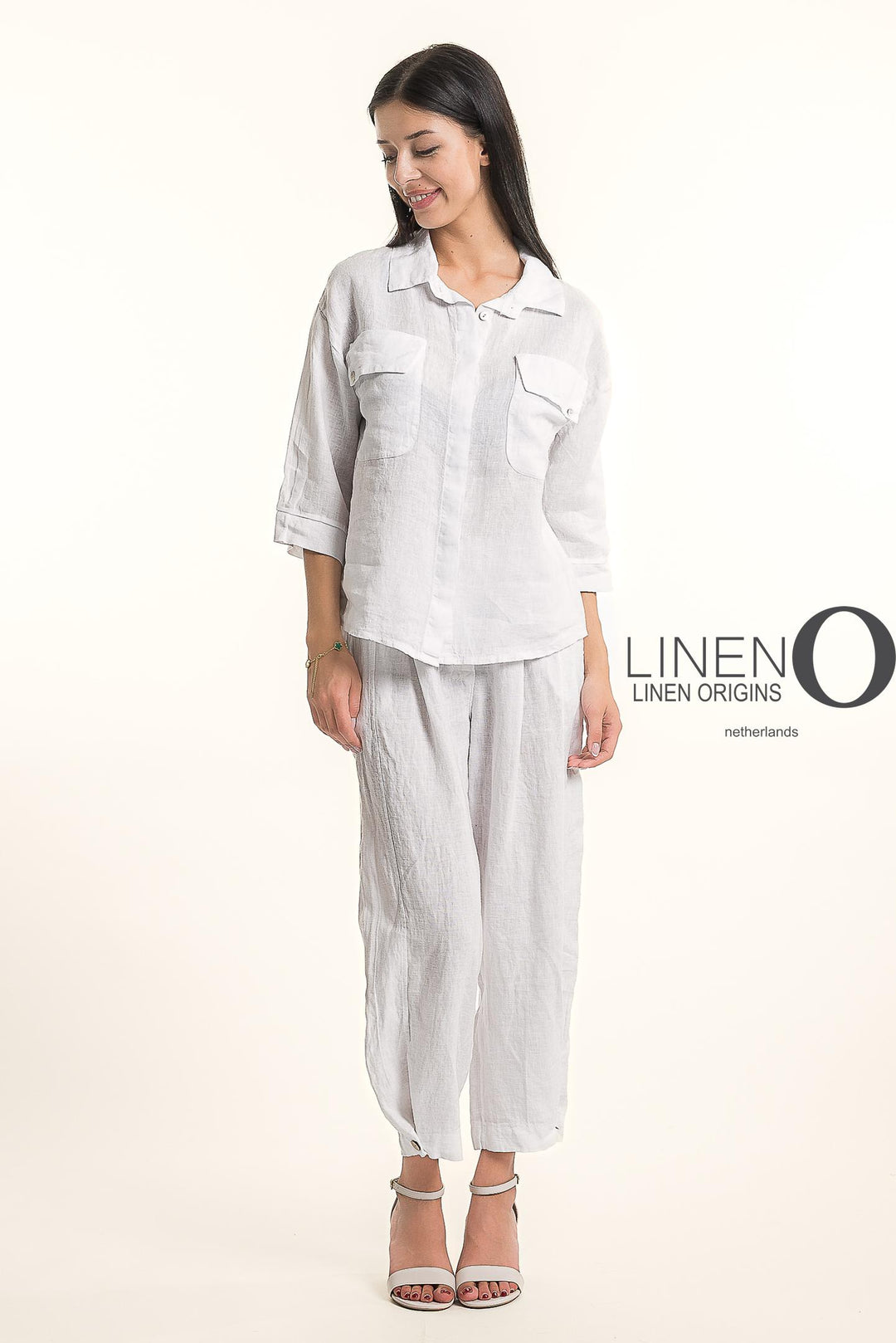 French Linen Classic Nautical Shirt