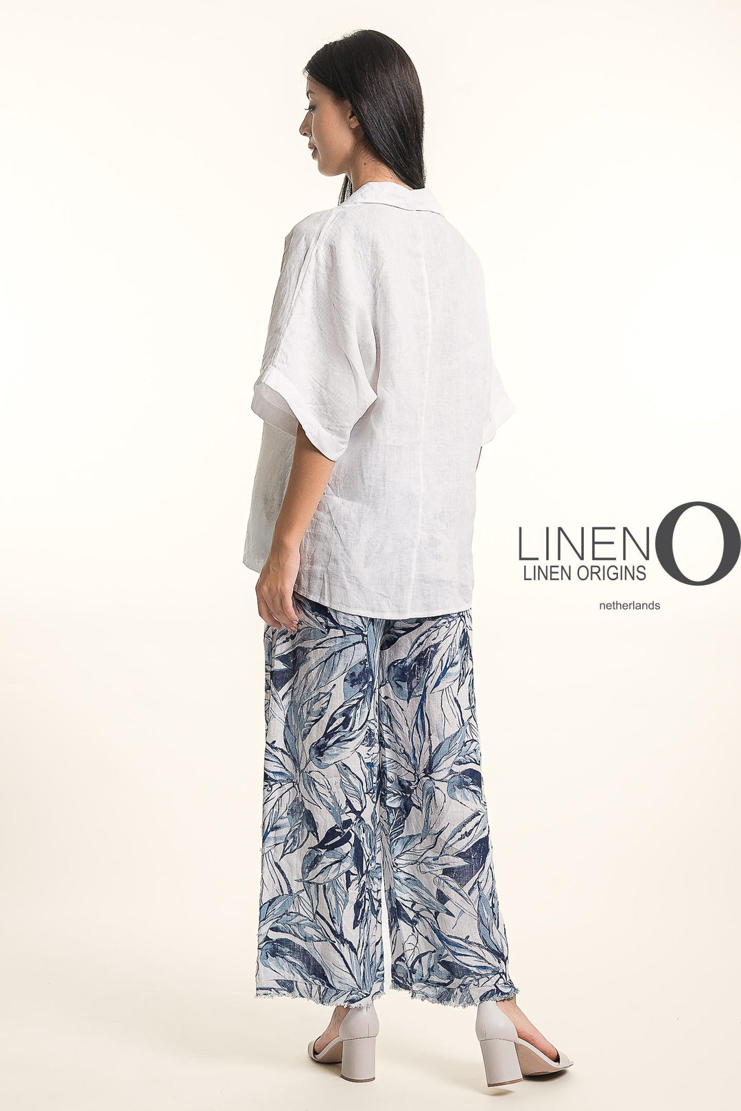 French Linen Blouse - Breathable Naturals | Glam & Fame Clothing
