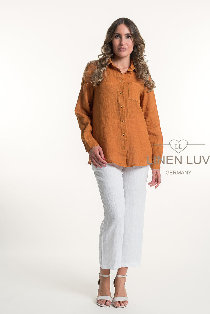 French Linen Classic Shirt