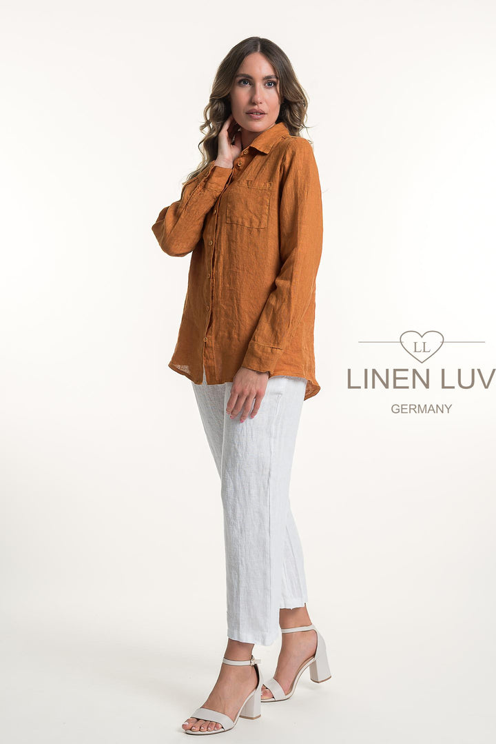 French Linen Classic Shirt
