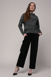 Euro Architect Top French Terry Cotton - Breathable Naturals | Glam & Fame Clothing