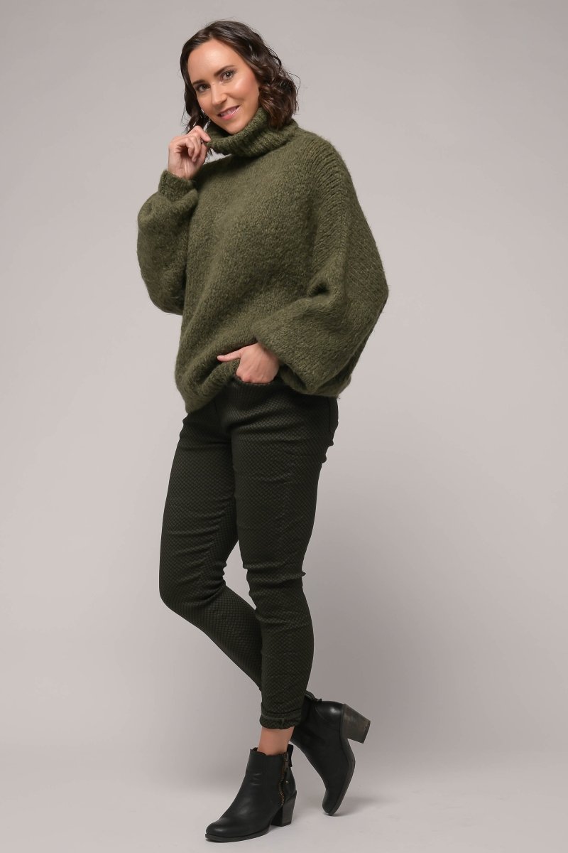 Euro Boyfriend Sweater Super Soft - Breathable Naturals | Glam & Fame Clothing