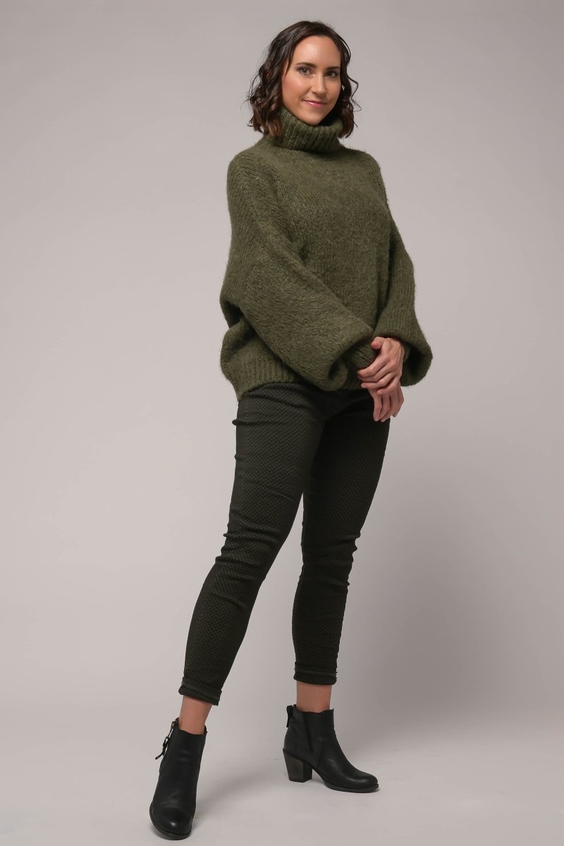 Euro Boyfriend Sweater Super Soft - Breathable Naturals | Glam & Fame Clothing