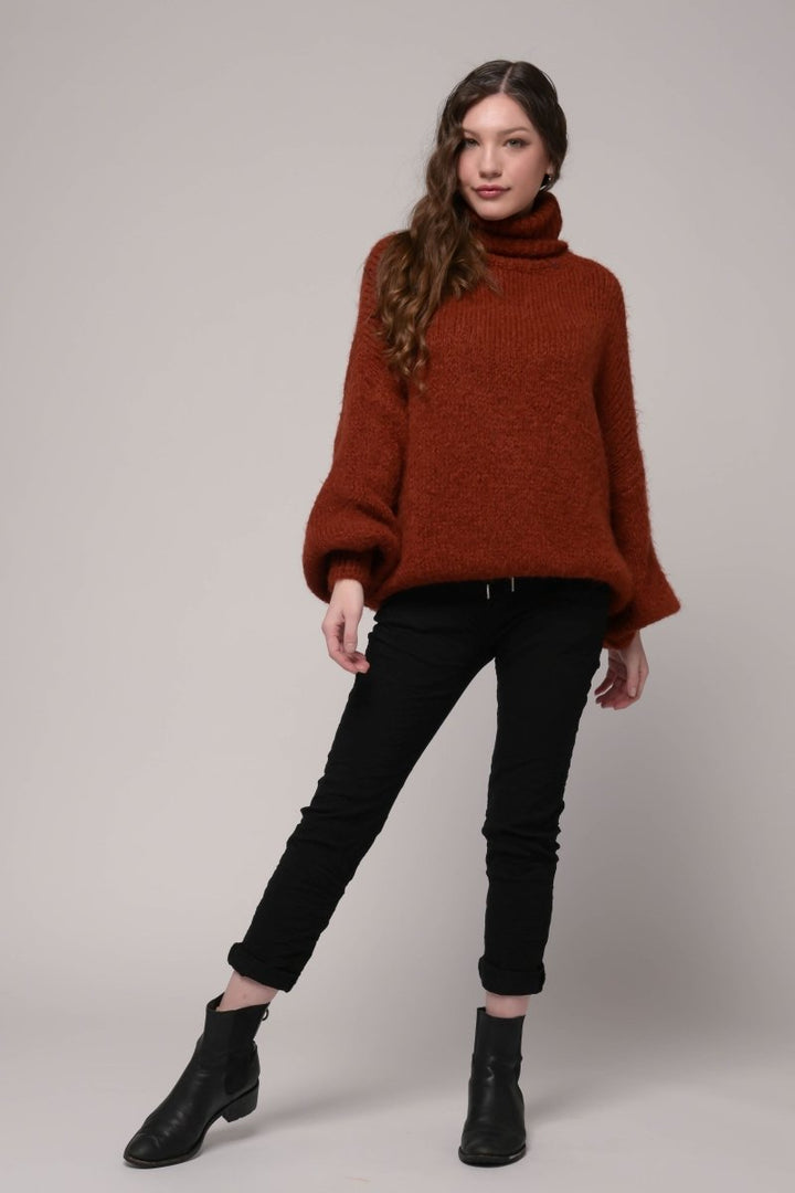 Euro Boyfriend Sweater Super Soft - Breathable Naturals | Glam & Fame Clothing