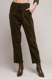Euro Corduroy Classic Pant - Breathable Naturals | Glam & Fame Clothing