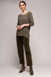 Euro Corduroy Classic Pant - Breathable Naturals | Glam & Fame Clothing