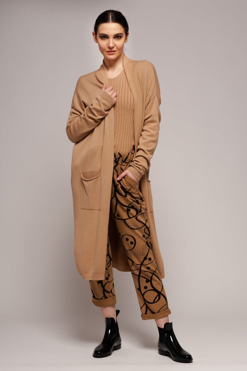  Euro Knit Duster Cardigan - Breathable Naturals | Glam & Fame Clothing
