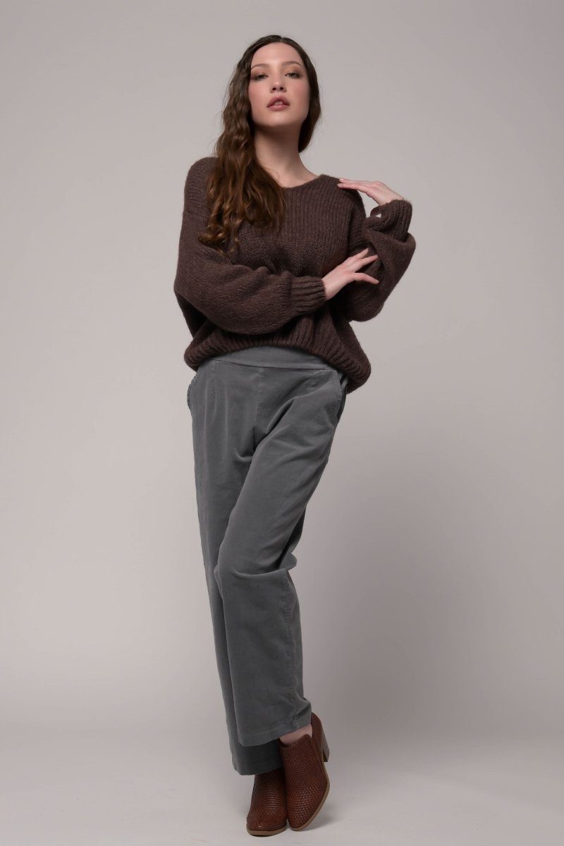 Euro Super Soft Sweater Top - Breathable Naturals | Glam & Fame Clothing