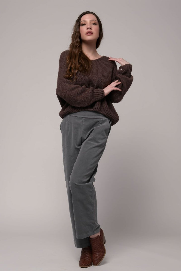 Euro Super Soft Sweater Top - Breathable Naturals | Glam & Fame Clothing