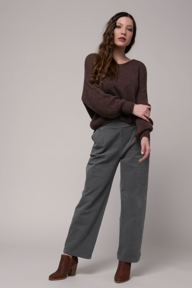 Euro Super Soft Sweater Top - Breathable Naturals | Glam & Fame Clothing